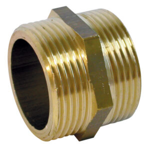 Mamelon égal laiton à visser MM - Ø 3/8''