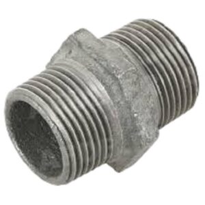 Mamelon fonte galva MM - Diamètre : 3/4'' - 20-27 - DN20