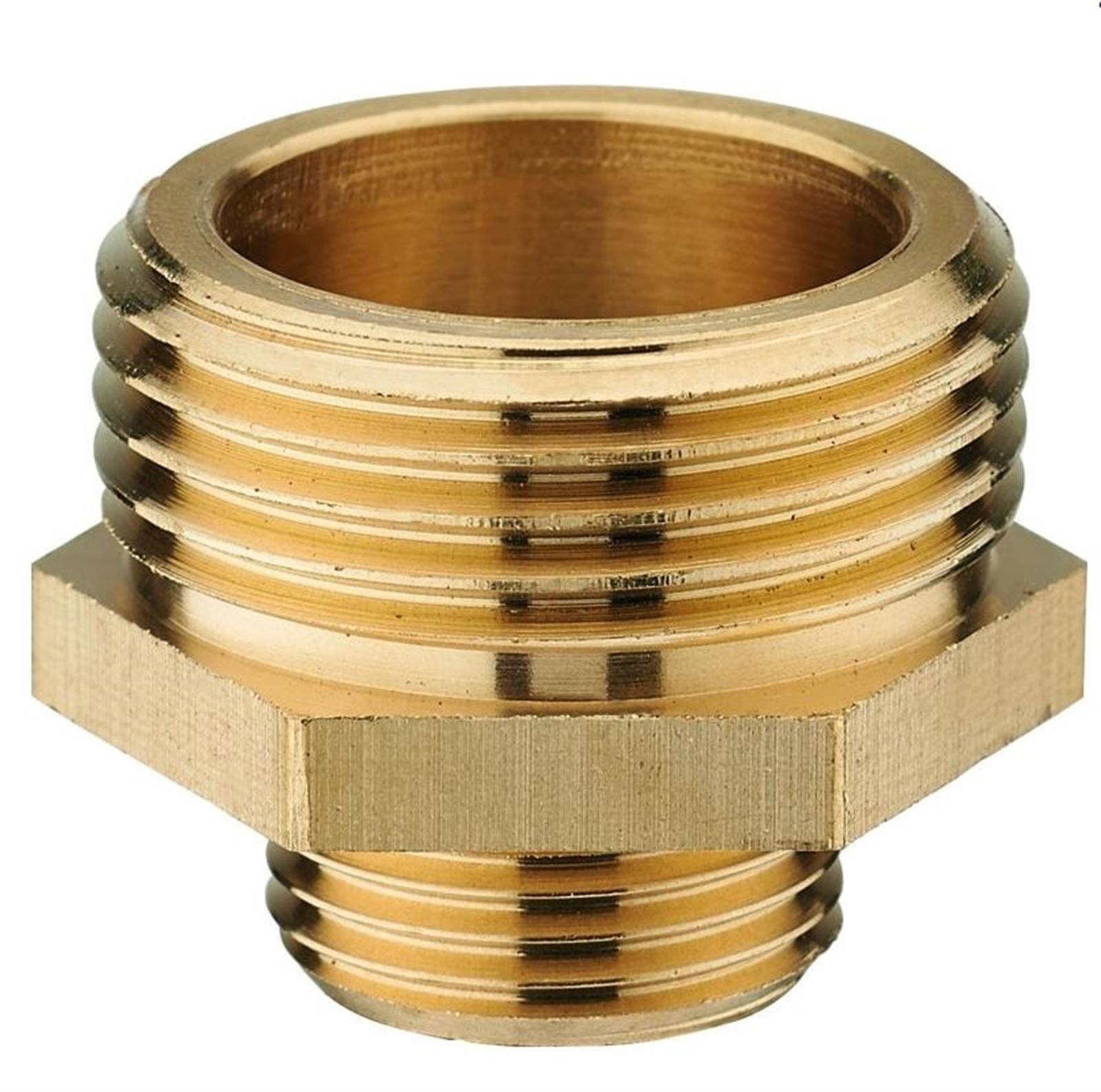 Mamelon laiton MM réduit à visser - Ø 1/2'' - 3/8''