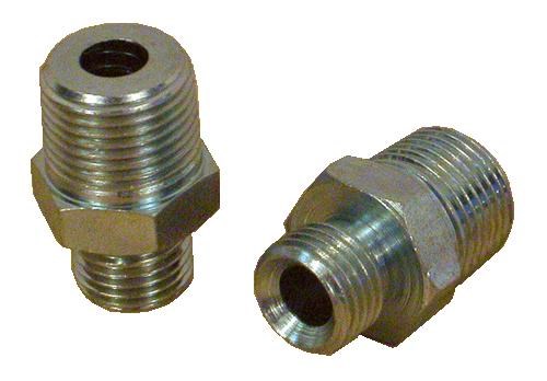 Mamelon pour raccordement flexible fioul - Mâle : 8x13 ( 1/4 ) -12x17 ( 3/8 )