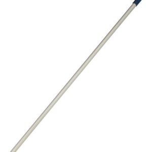 Manche sans trou en aluminium (Ø 27 mm) - Longueur 133 cm - Diamètre 27 mm - Gris