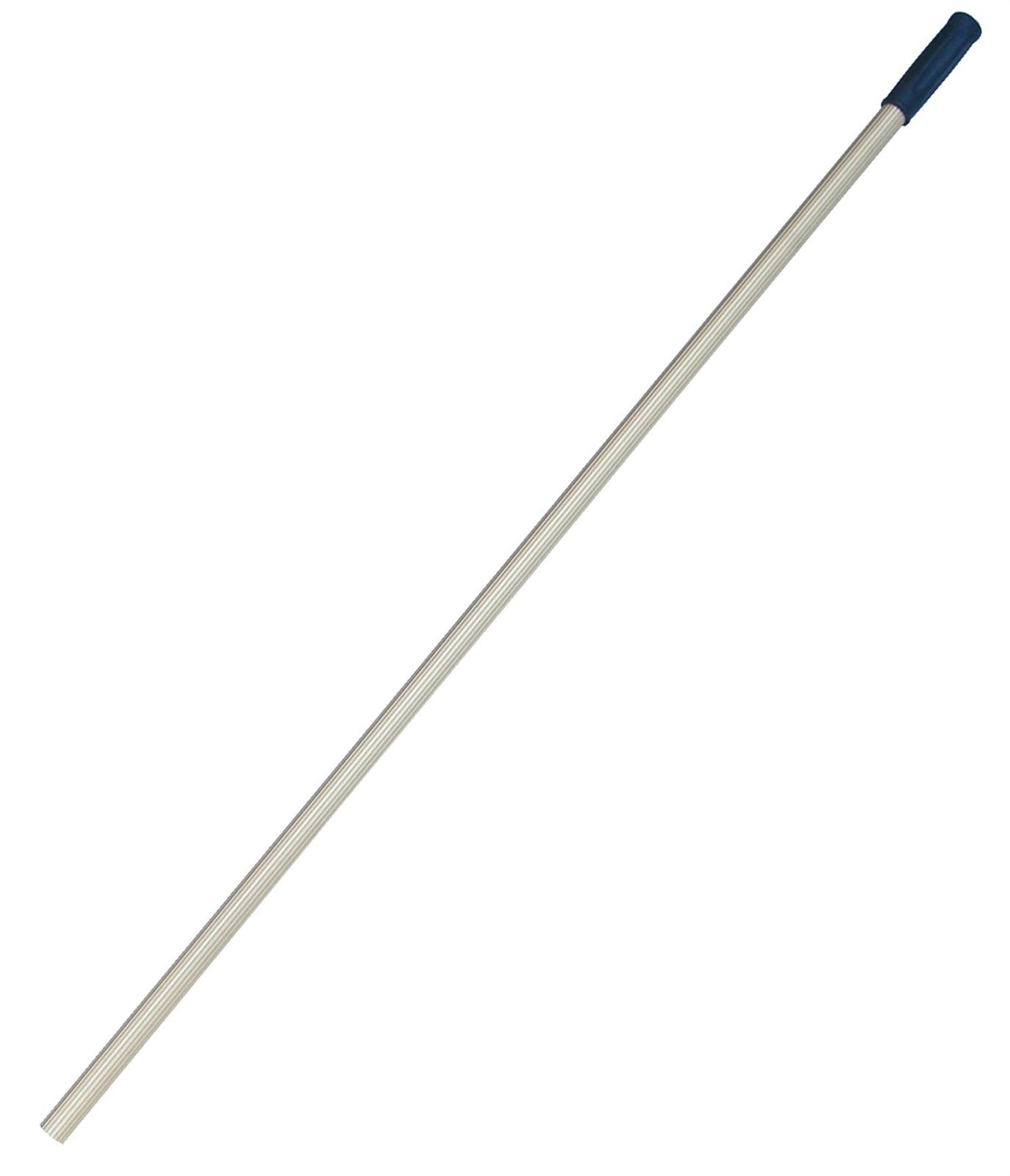 Manche sans trou en aluminium (Ø 27 mm) - Longueur 133 cm - Diamètre 27 mm - Gris
