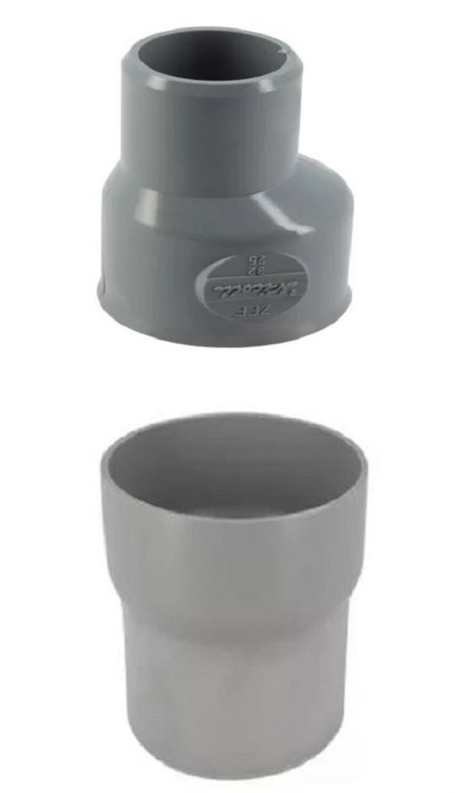 Manchette de réparation Mâle - Diamètre Mâle/Femelle : 93/100 mm - Hauteur : 117 mm - Emboiture concentrique