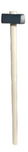 Massette carrée 800 gr manche bois hickory MOB OUTILLAGE 0127080301