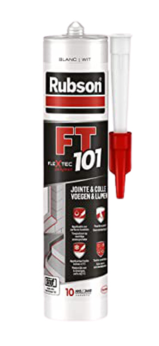 Mastic FT 101 joint fissure multi usage blanc 280 ml RUBSON 1104447