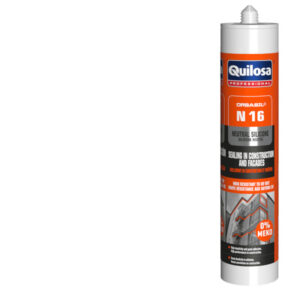 Mastic silicone neutre transparent en cartouche de 300ml