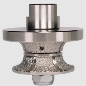 Meule de façonnage demi rond SUPERPRO - Emmanchement: M14
