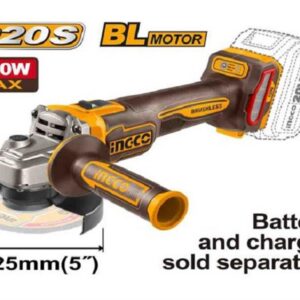 Meuleuse d'angle sans fil 125mm - Puissance: 1200W- emmanchement M14