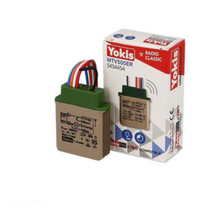 Micromodule télévariateur temporisé encastrable 500W Yokis