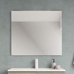 Miroir MURAL (Hauteur 80 cm) - Largeur: 80 cm - Sans éclairage