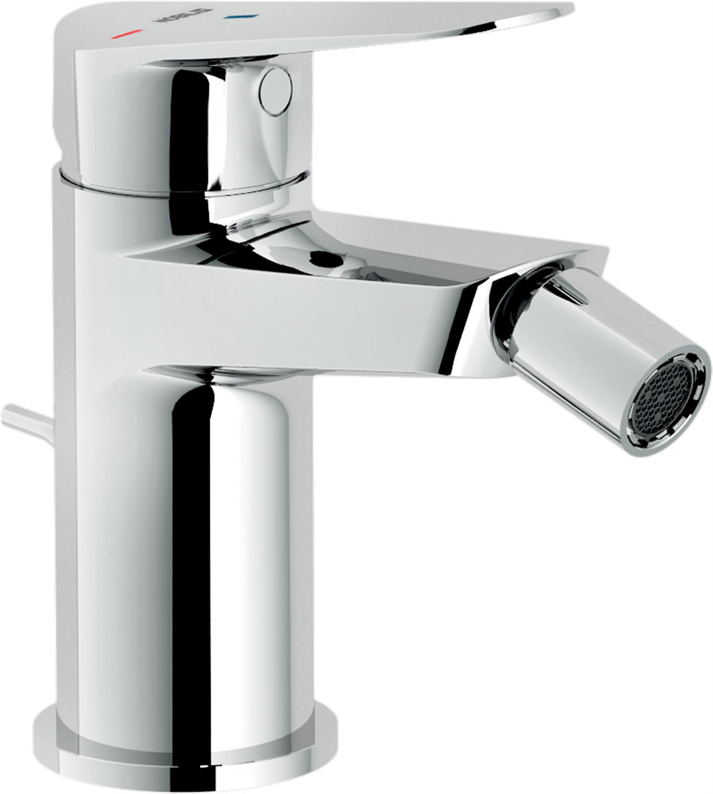 Mitigeur bidet BLUES monocommande à économie d'eau - Chromé Brillant