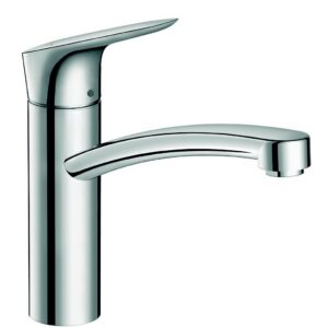 Mitigeur de cuisine 160, Eco C3, CoolStart, EcoSelection 1jet - Hauteur totale : 271 mm - Hauteur sous bec: 155 mm - Chromé