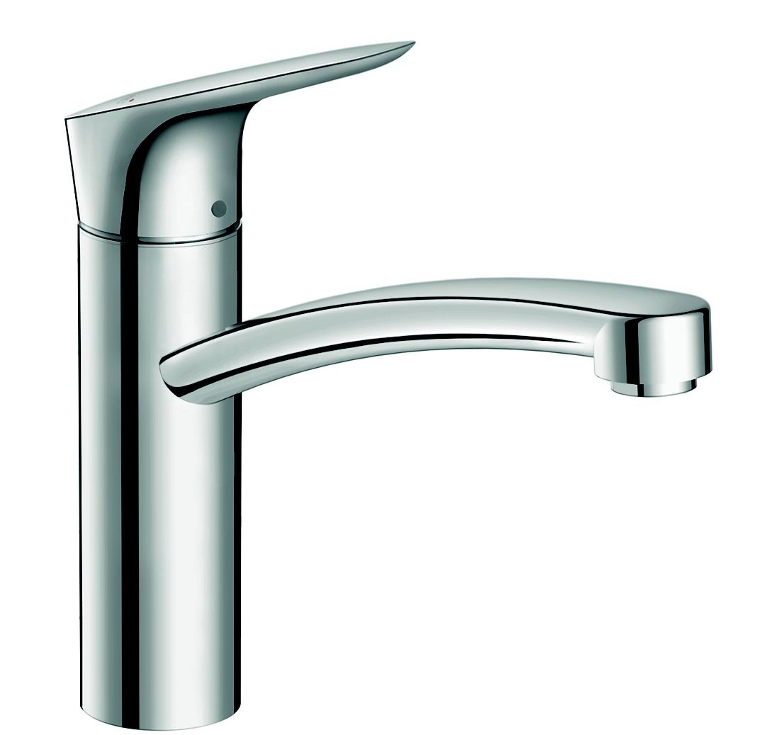 Mitigeur de cuisine 160, Eco C3, CoolStart, EcoSelection 1jet - Hauteur totale : 271 mm - Hauteur sous bec: 155 mm - Chromé
