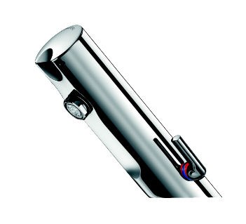 Mitigeur électronique pour lavabo TEMPOMATIC MIX 4 - avec robinet d'arrêt F3/8"