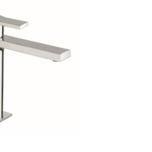 Mitigeur lavabo large chromé Omega - Hauteur sous bec 125 mm - Hauteur 170 mm - CHROME.