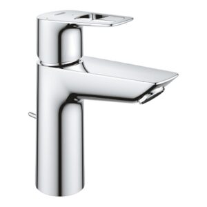 Mitigeur monocommande de lavabo taille M BAULOOP - Longueur: 107 mm - Hauteur: 168 mm - Chromé
