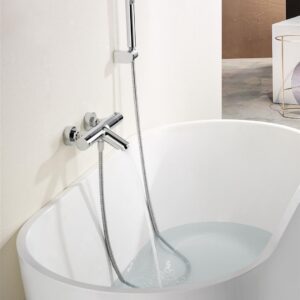 Mitigeur thermostatique de bain et douche MONZA - Or brossé