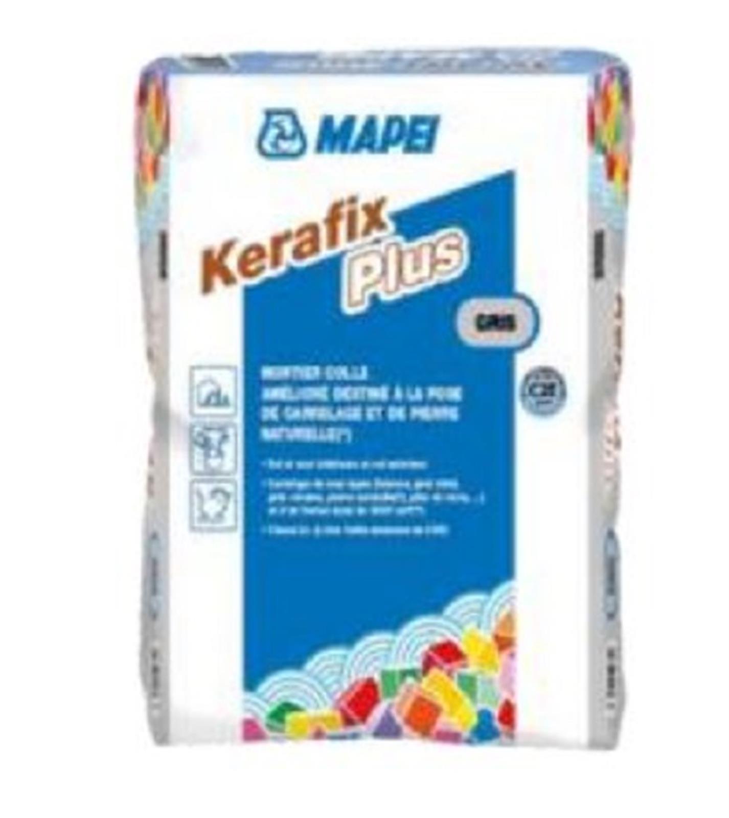 Mortier colle KERAFIX PLUS - Blanc