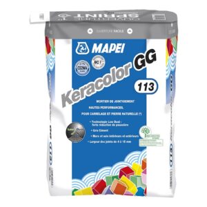 Mortier de jointoiement KERACOLOR GG - Coloris: 111 Gris Argent - sac de 25kg
