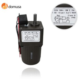 Moteur 10w transmission 1/90 15 rpm