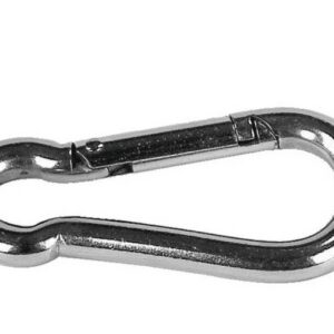 Mousqueton à battant œillet 8 mm en acier inoxidable CHAUBEYRE 8425402