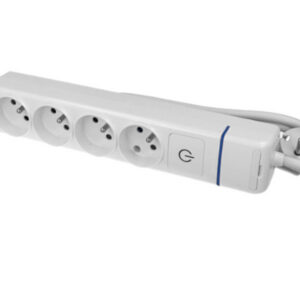 Multiprise 4 prises avec câble 1,5m & interrupteur