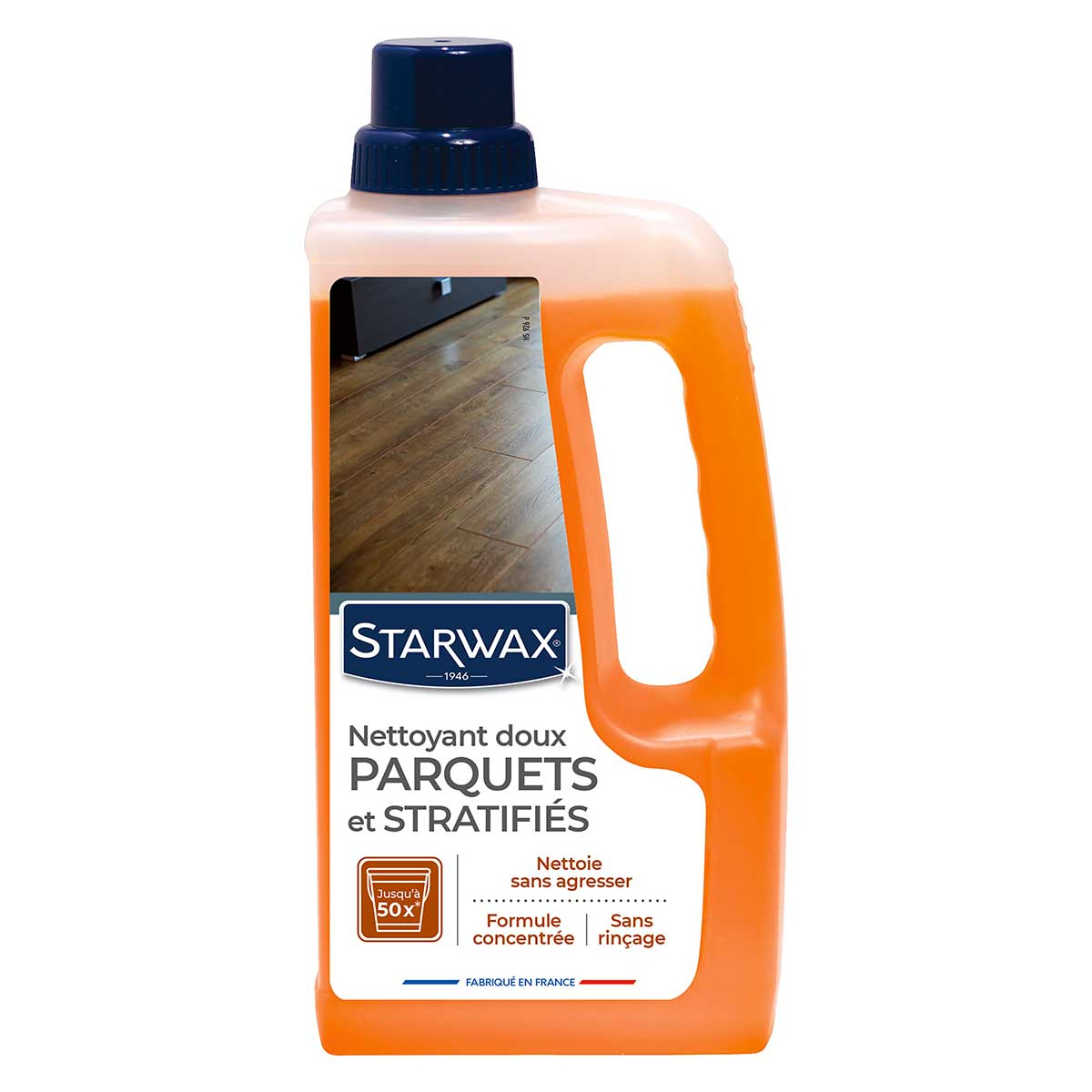 Nettoyant doux 1 l pour parquets et sols stratifiés STARWAX 996