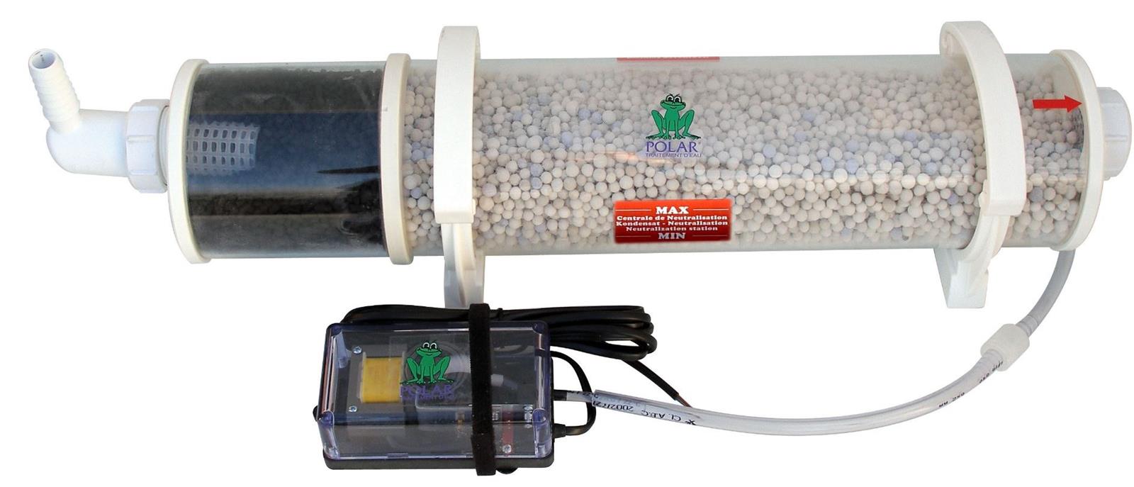 Neutraliseur de condensats NEUTRALIZER pour chaudière à condensation FIOUL - puissance 55 kWh