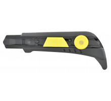 Cutter soft-grip + 2 systemes de blocage Cutter 18 mm autobloquant + molette