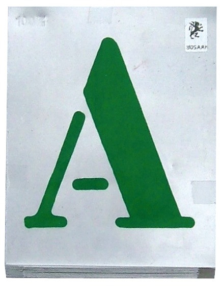 Jeu de lettres vignettes à jour 20 mm