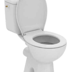 Pack WC NOE mécanique finition blanc brillant sortie horizontale PORCHER P114601