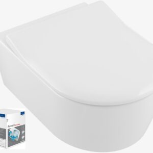 Pack WC suspendu AVENTO Direct Flush - avec abattant softclose