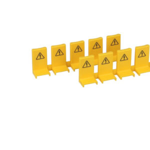 Paire de cache dent pour peigne horizontal