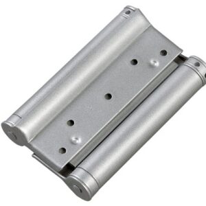 Paire de charnières double action LIOBEX compact n°39 acier argent GROOM GR127101