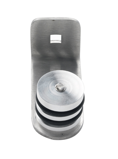 Paire de pattes de fixation droites 40 mm inox 316 satiné DUVAL 22-0720-2100