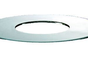 Paire de rosaces plates - Ø 30/65mm (sachet de 2 pièces)