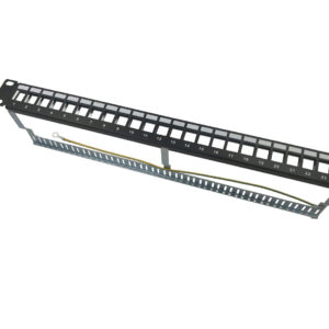 Panneau 24 ports pour RJ45 1 unité, vide