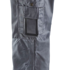 Pantalon artisan avec poches flottantes polycoton gris clair T48C BLÅKLÄDER 153218609400D104