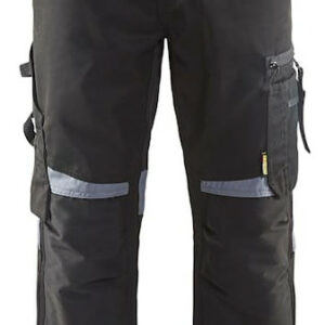 Pantalon artisan noir/gris clair taille 48L BLÅKLÄDER 155618609994C154