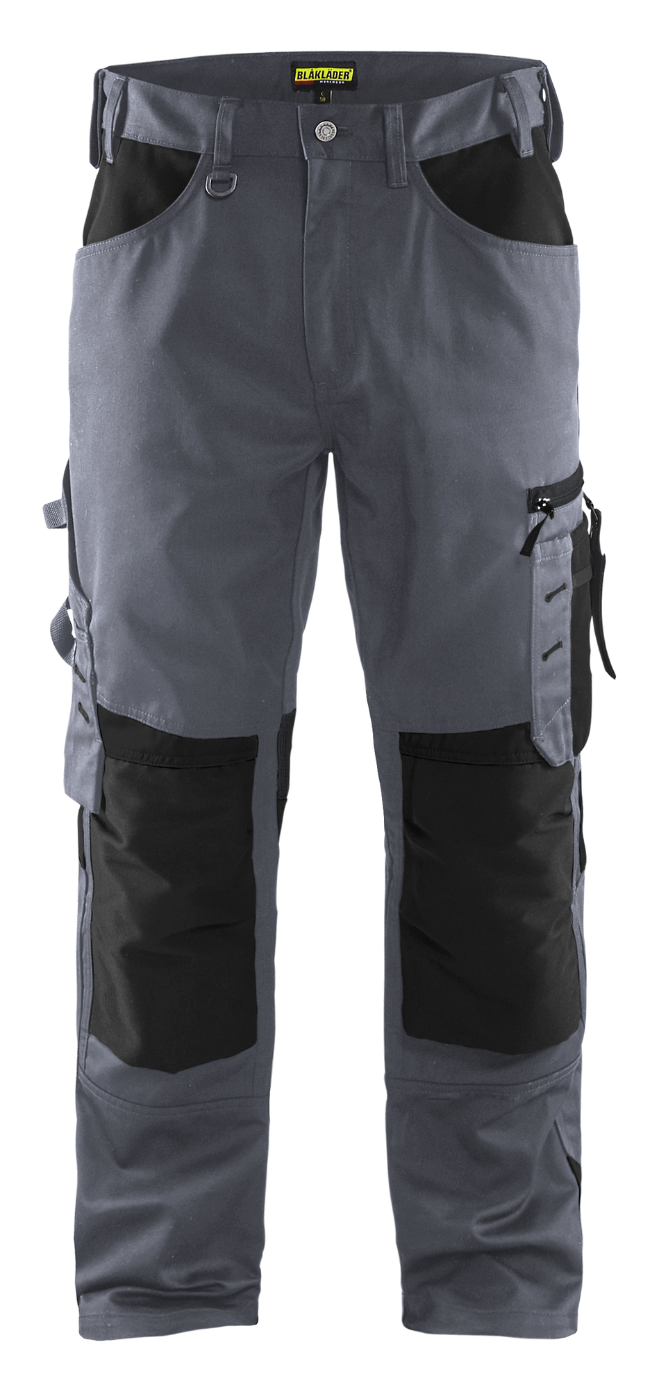 Pantalon artisan sans poches flottantes gris clair/noir T50L BLÅKLÄDER 155618609499C156