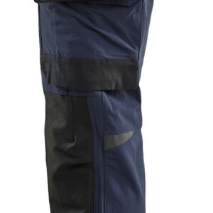 Pantalon artisan Stretch 4D avec poches flottantes détachables marine foncé/noir T48C BLÅKLÄDER 172016458699D104