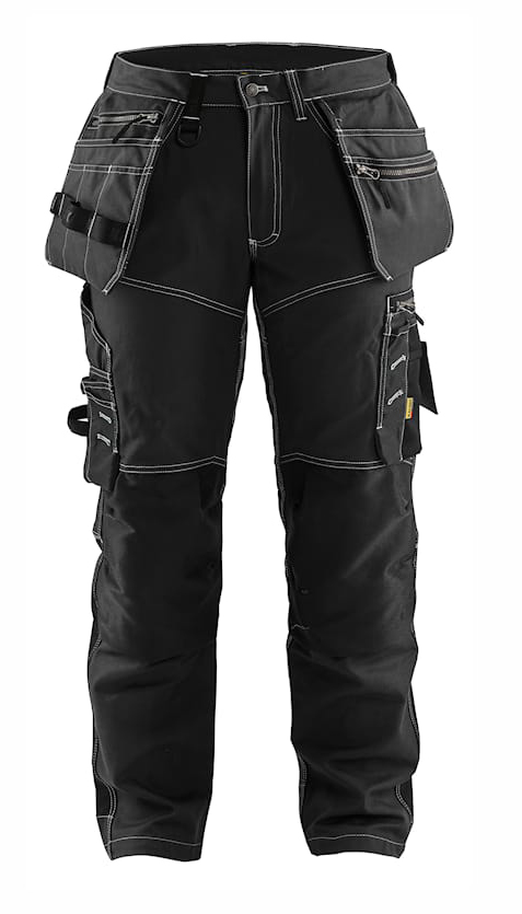 Pantalon artisan stretch noir T50L BLÅKLÄDER 179013709900C156