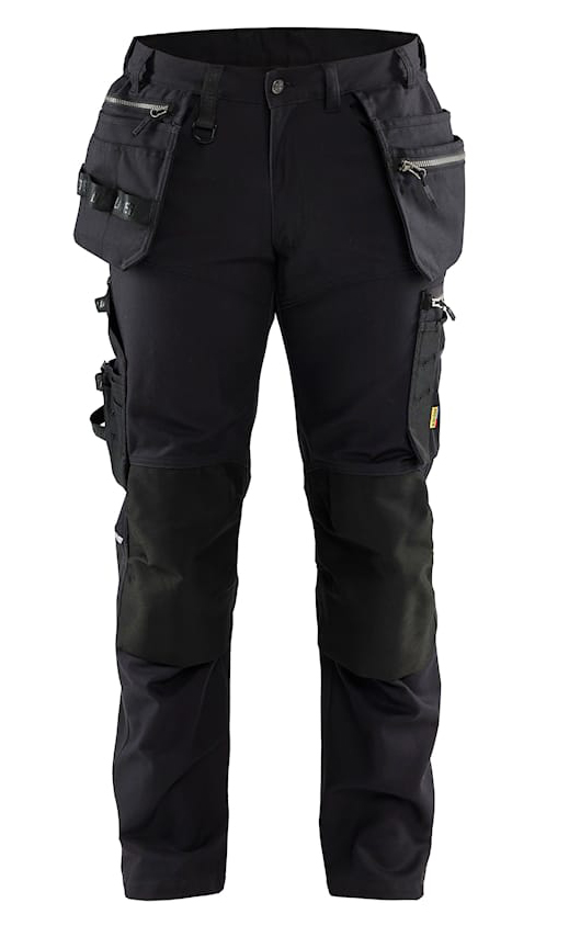 Pantalon artisan stretch noir/noir T42 BLÅKLÄDER 179013709999C48