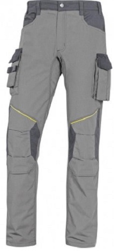 Pantalon de travail MACH 2 CORPORATE gris clair/gris foncé TS DELTA PLUS MCPANGRPT
