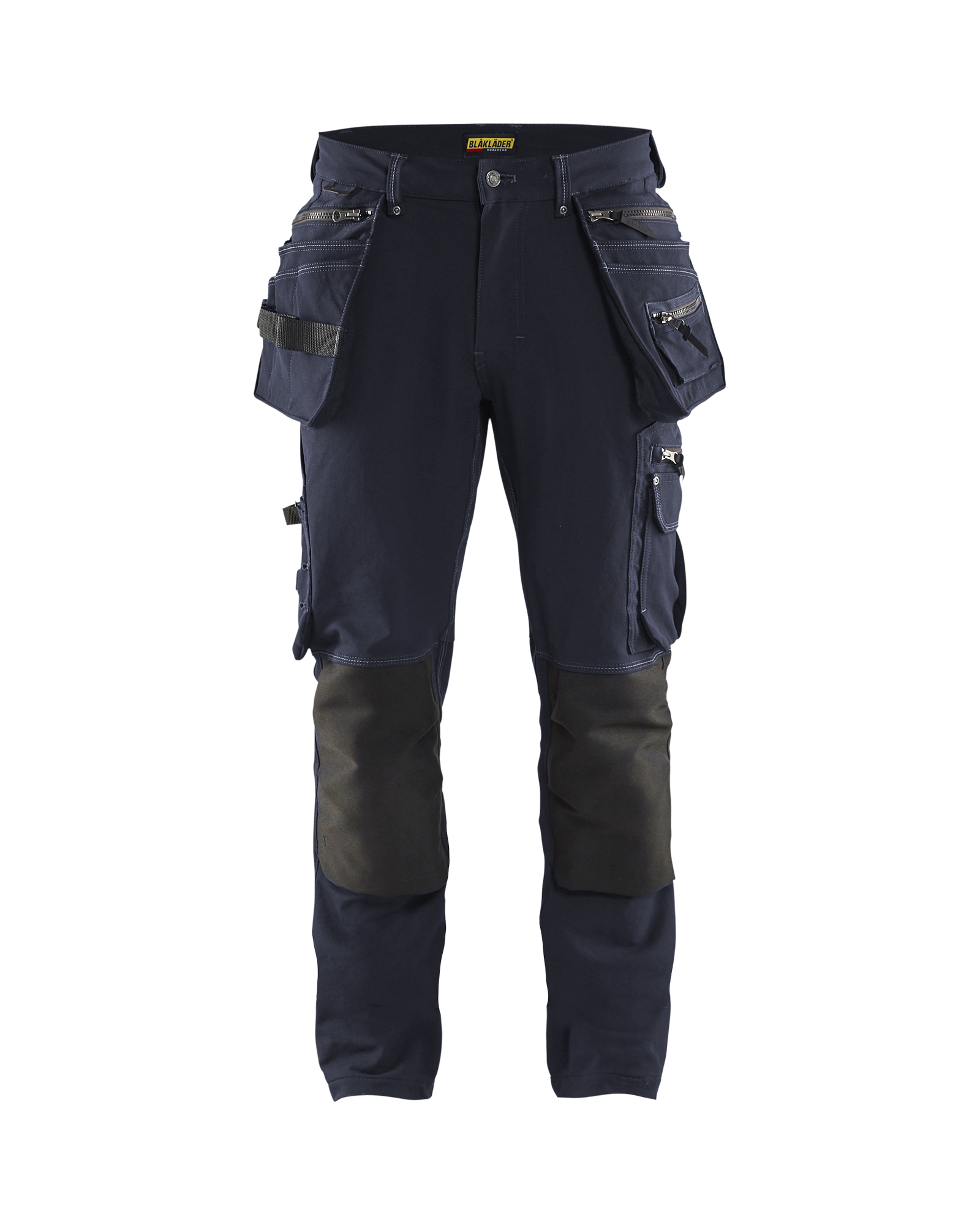 Pantalon de travail X1900 artisan stretch 4D marine foncé/noir T52 BLÅKLÄDER 199816448699C58