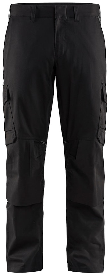 Pantalon Industrie stretch 2D avec poches genouillères noir/gris foncé T40L BLÅKLÄDER 144818329998C146