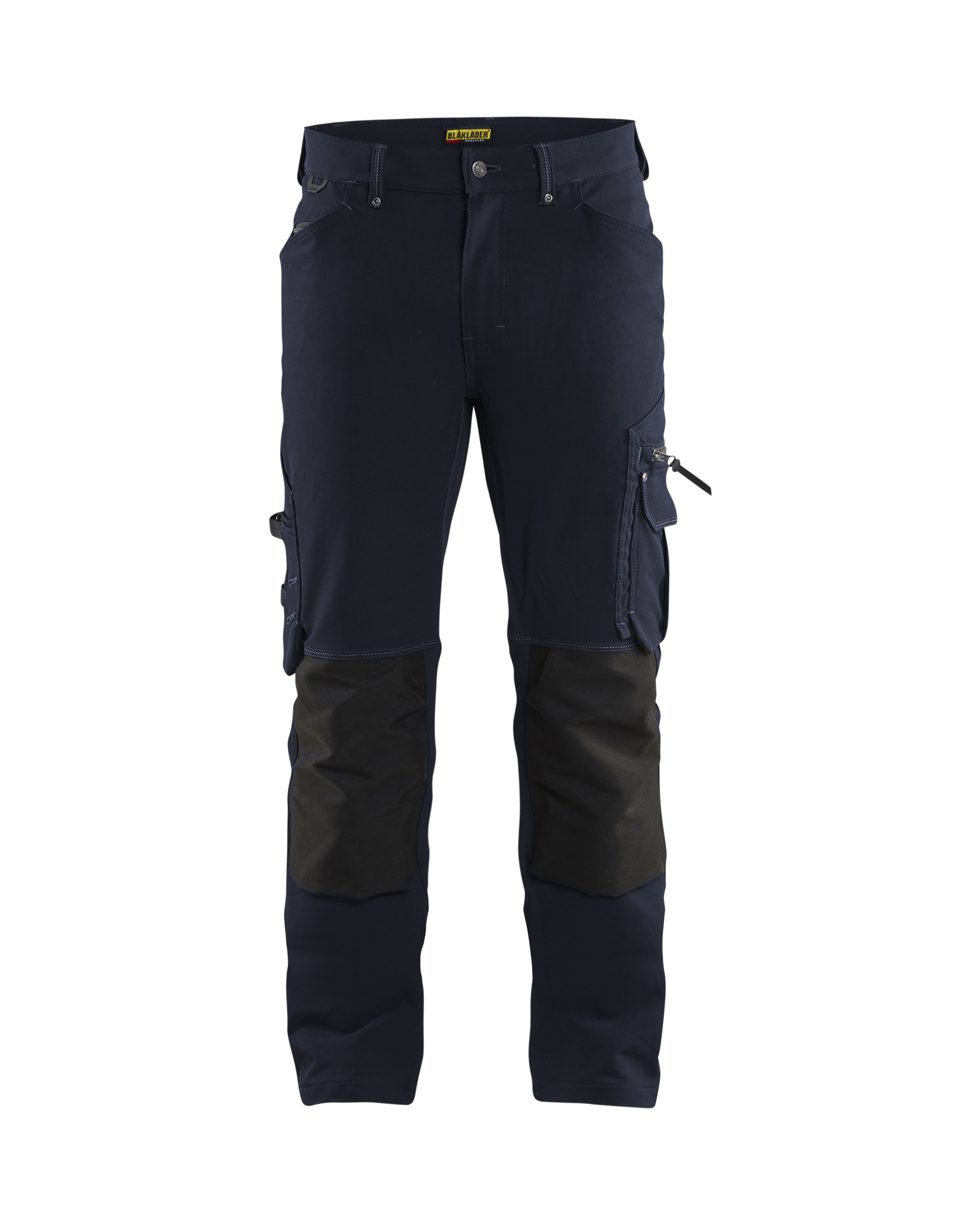 Pantalon X1900 artisan stretch 4D sans poches flottantes marine foncé/noir T58C BLÅKLÄDER 198916448699D124