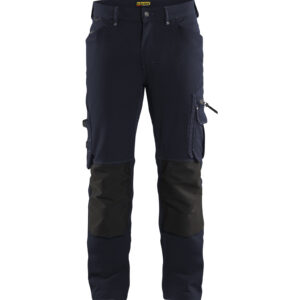 Pantalon X1900 artisan stretch 4D sans poches flottantes noir T44L BLÅKLÄDER 198916449900C150
