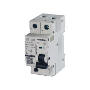 Parafoudre modulaire monophasé Type 2 autoprotégé 20kA