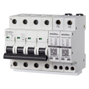 Parafoudre modulaire triphasé Type 2 autoprotégé 20kA